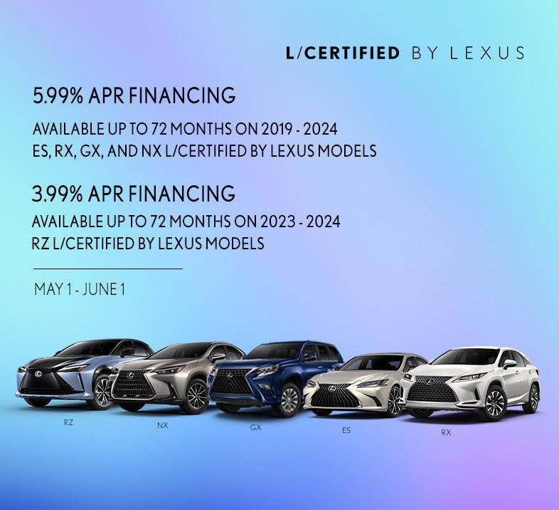 L/Certified by Lexus